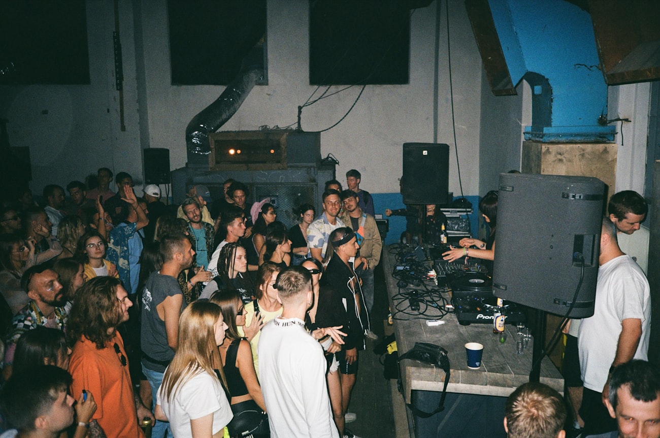 Underground warehouse DnB session